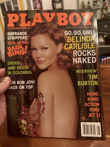 Playboy magazine august 2001 - august,