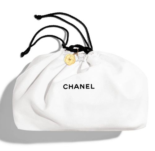Chanel dust bag with camellia - chanel,