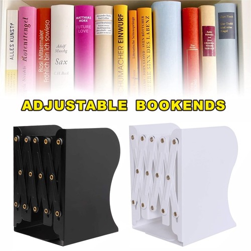 White bookends metal - metal, iron
