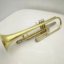 New  Bass Trumpet B Flat Brass