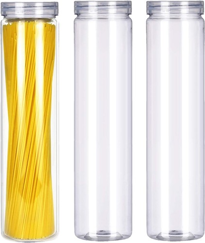 3pcs clear plastic food - 3pcs,