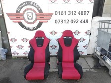 HONDA CIVIC EP3 PREMIER EDITION PAIR OF FRONT SEATS TYPE R RECARO SEAT GOOD CON