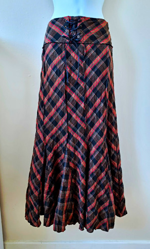 Speciale brown red black plaid - red,