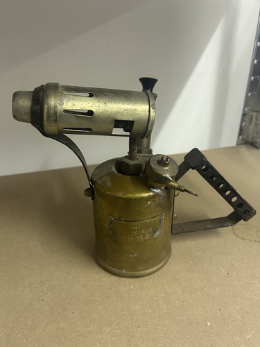 Antique vintage brass paraffin - antique,