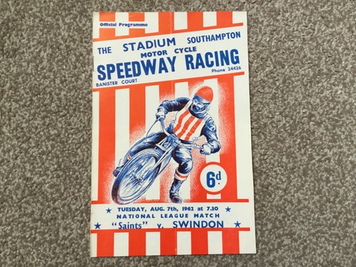 Southampton swindon 7 - v, 7/8/62