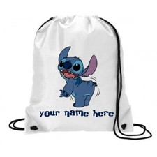 Stitch personalised drawstring