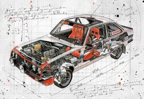 Ford escort technical - escort, rs