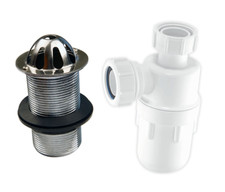 Bottle Trap & 1.5" Domed