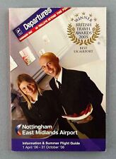 NOTTINGHAM EAST MIDLANDS AIRPORT INFORMATION SUMMER  FLIGHT GUIDE TIMETABLE 2006