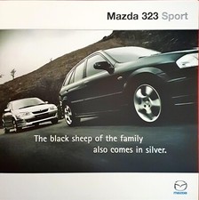 Mazda 323 Sport Brochure 2000