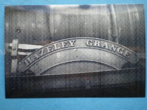 Photo gwr nameplate 6840 - gwr,