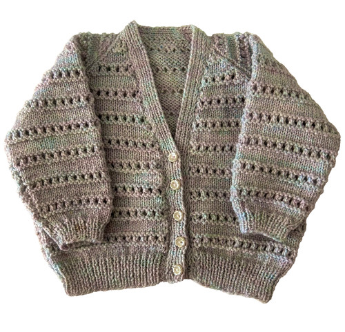 Hand knitted grey - hand, knitted,