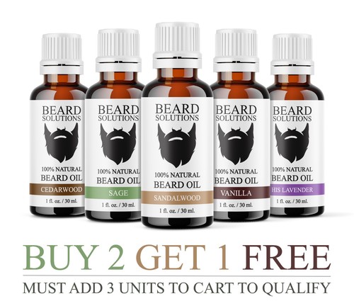 Scented beard oil 100 - 1,