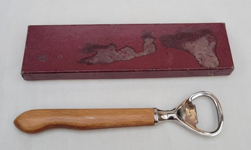 Wooden handled crown cork - wooden,