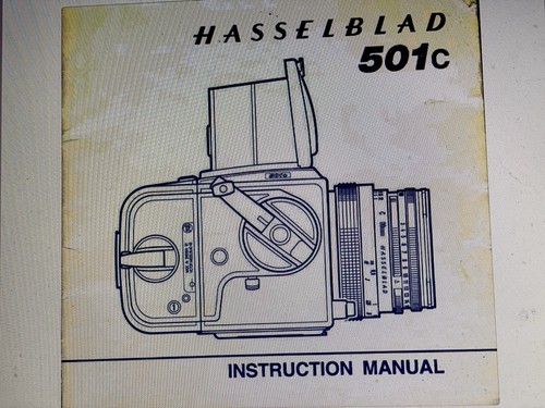 Hasselblad 501c user manual - 501c,