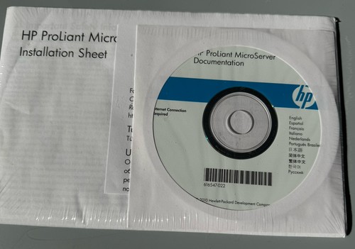 Proliant microserver - hp,