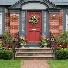 Wrought iron outdoor - wrought, handrail
