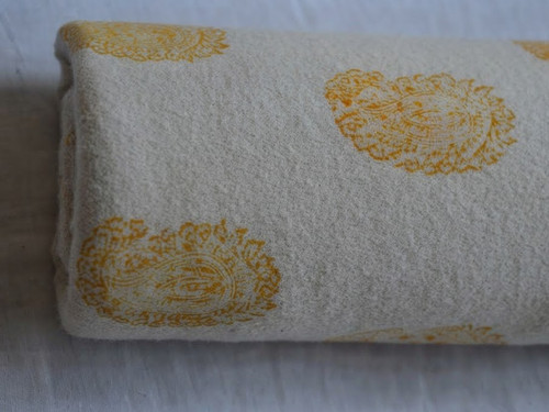 Indian hand block flannel - indian,