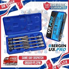 USPRO 8PC LONG TORX SOCKET BIT