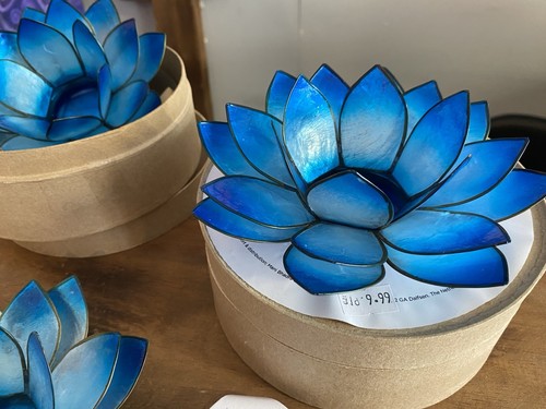 Blue lotus flower shell - , tea