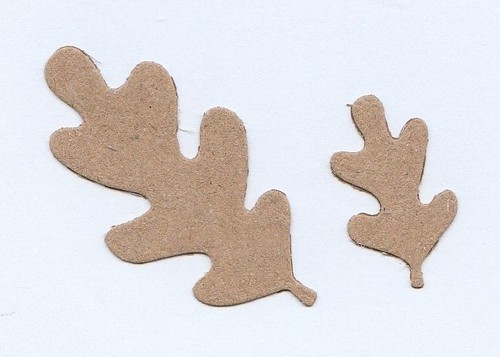 Quickutz oak leaf leaves - leaf,