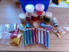 Job Lot Of Glitters, For Crafting