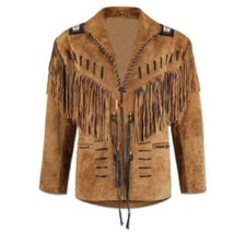 Men Western Cowboy Suede