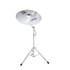 Low Volume 18" Crash Or Ride Cymbal SX Stagg With Mapex B250 Stand