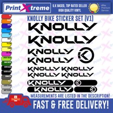 KNOLLY BIKE Decal Stickers