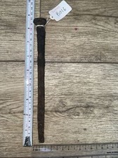 ANTIQUE BLACKSMITH MADE IRON 9 INCH FORGED RAILWAY SPIKE NAIL (B016)