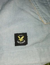 Lyle & Scott Blue Hoodie Mens