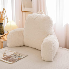 Faux Fur Reading Pillow Bed