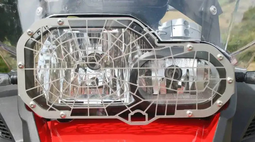 Rugged roads headlight guard - headlight,