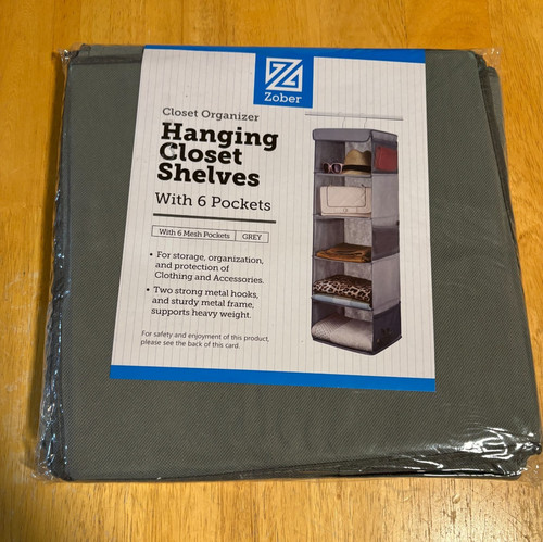 Zober shelf hanging closet - 5,