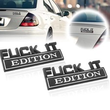 Metal Stickers FUCK-IT EDITION