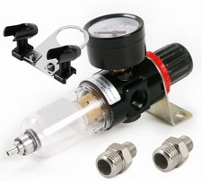 VEDA Airbrush Regulator Kit – HS-F2 Oil & Water Trap Inline Filter + Airbrush