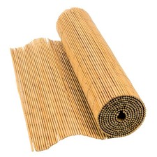 Natural bamboo reed fence - natural,