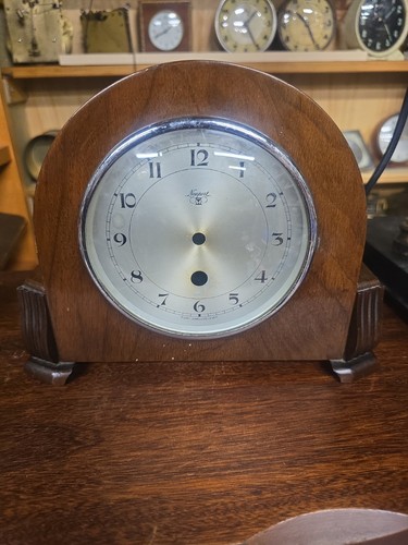 Antique small clock - small, case