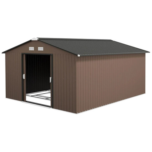 Outsunny metal large shed - outsunny,