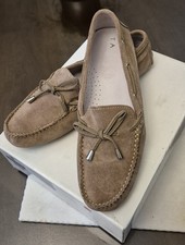 Tamaris Suede Loafers Taupe