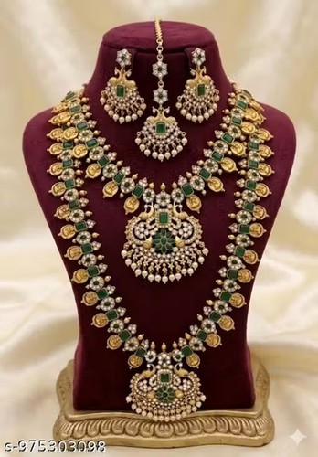 Indian long choker - long, necklace