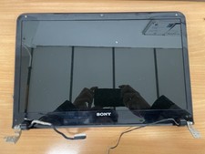 White Sony Vaio SVE15 15.6” Laptop Complete Screen Assembly G14