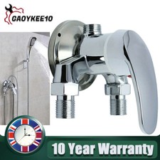 DN15 Wall Mounted Shower Mixer Tap Bathroom Single Lever Cold Hot Water Faucet