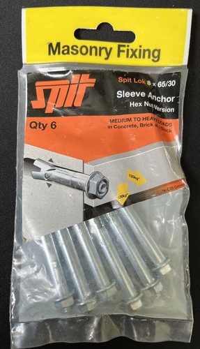 Spit 30 sleeve anchor - sleeve,