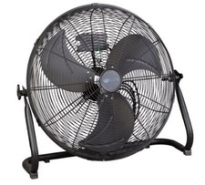 20" Cyclone High Velocity Floor Fan Solid Steel