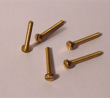 M1 - M1.6 -M2 - M2.5 - M3.5 - Brass Countersunk Screws Brand New DIN963