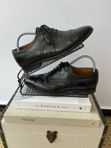 Church men black leather - men’s,