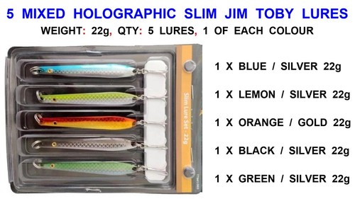 Mixed 22g holographic slim - mixed,