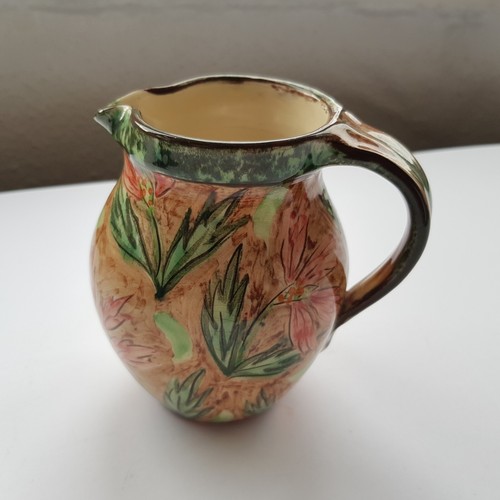 Art pottery glazed - pottery, pitcher