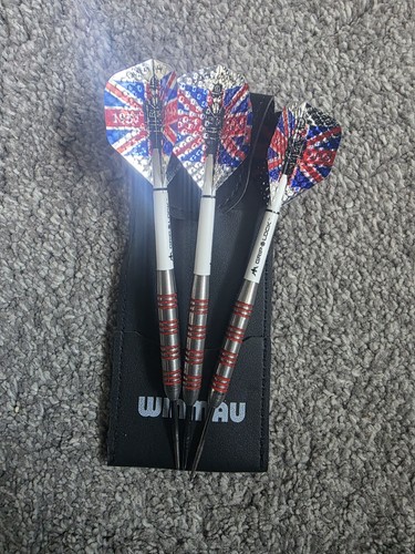 Eric bristow harrows red - red, rings